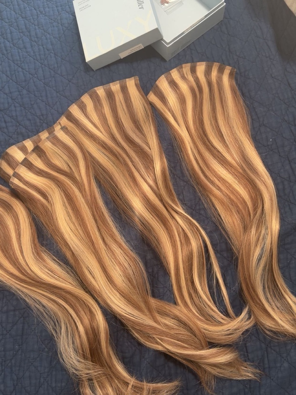 Striking Honey Blonde Clip-In Hair Extensions - Women Hair